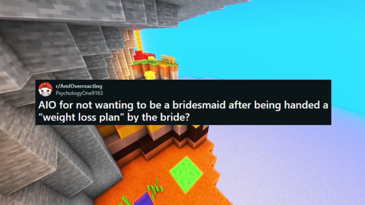 AIO for not wanting to be a bridesmaid?