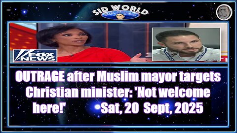 OUTRAGE after Muslim mayor targets Christian minister 'Not welcome here!'