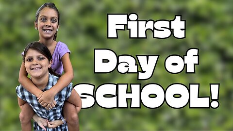 HAPPY FIRST DAY of SCHOOL 2025!!