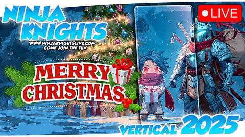 Merry Christmas & Happy Holidays: Join Lil Ninja & Knight #WarThunder #ArcRaiders #roblox #fortnite