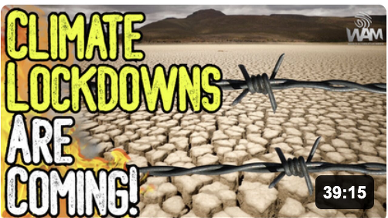 BREAKING: CLIMATE LOCKDOWNS ARE COMING! - Net Zero Threats As Farmers Request Bailout!