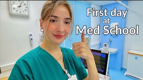 "My First Day at Med School 🇺🇸 | Nervous but Excited!"