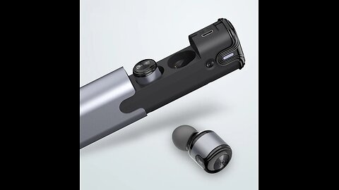 Total & True Wireless Bluetooth Earphones with Charging Case That Doubles as Power Bank