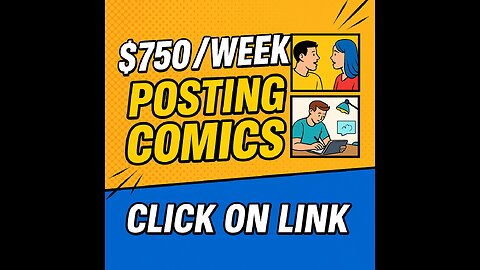 Earn $750/Week Posting Comics on Instagram! 💸📲