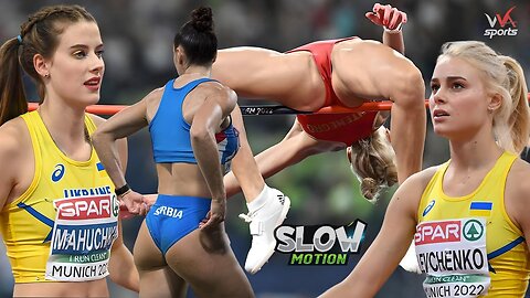 Women's Jump Events FINALS in SLOW MOTION | Sexy Buttt