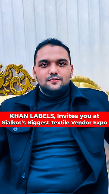 𝐉𝐨𝐢𝐧 𝐔𝐬 𝐚𝐭 𝐒𝐢𝐚𝐥𝐤𝐨𝐭 𝐓𝐞𝐱𝐭𝐢𝐥𝐞 𝐕𝐞𝐧𝐝𝐨𝐫𝐬 𝐄𝐱𝐩𝐨 | 𝐊𝐡𝐚𝐧 𝐋𝐚𝐛𝐞𝐥𝐬 𝐈𝐧𝐯𝐢𝐭𝐞𝐬 𝐘𝐨𝐮