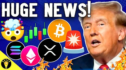 DONALD TRUMP'S HUGE CRYPTO AIRDROP! CBDCS MAKING A RETURN!