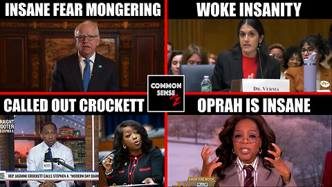 Walz ICE Fear Mongering, Hawley Grills Doc on Male Pregnancy, Smith vs Crockett, Oprah Obesity Gene