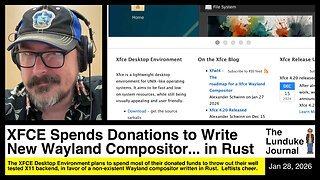 XFCE Spends Donations to Write New Wayland Compositor... in Rust