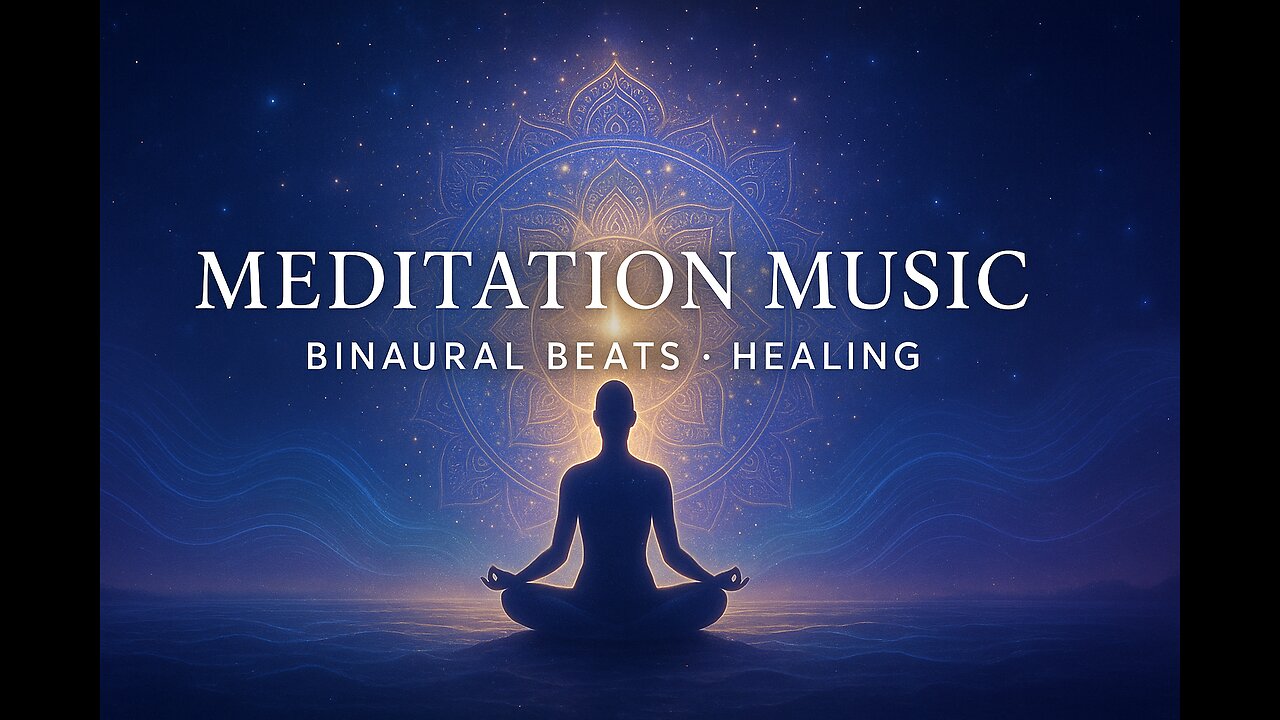 🧘 Meditation Music | Binaural Beats 🎧 Deep Healing & Relaxation