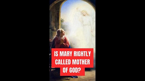 IS MARY MOTHER OF GOD? MOTHER MOST HOLY PRAY FOR US NOW AND AT THE HOUR OF DEATH AMĔN 🙏 💟 ❤️ 🙏 💖