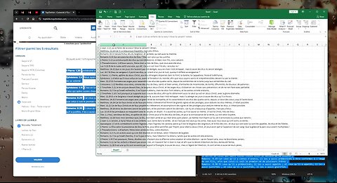 Procédure "tous les versets"... 🔎📙