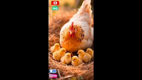 The Brave Hen and the Forest Rescue #viralvideo #virals #viralshorts