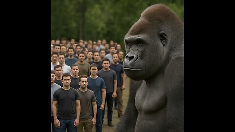 “100 Dudes vs 1 Gorilla… It’s Everywhere! We Did the Math”