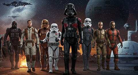 Epic Star Wars-Style Space Battle Animation | Laser Sword Duels & Star Destroyer Explosions