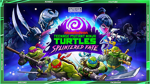 【 Teenage Mutant Ninja Turtles: Splintered Fate 】➞【 Official PlayStation Launch Trailer 】➞【 2025 】