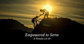 051525 Miss Linda is our 3.2.1 to the 1.2.3... Believers Are empowered by God to finish Well.