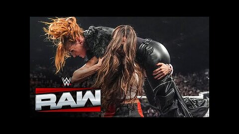 Nikki Bella repels Becky Lynch’s attack after making a title challenge Raw, Aug. 25, 2025 - WWE