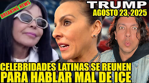 CELEBRIDADES LATINAS SE REUNEN PARA HABLAR MAL DE ICE EN LOS ANGELES