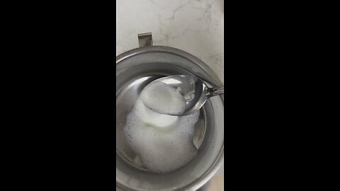 This is “speed milking” foam