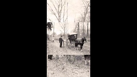 Rural Free Delivery RFD 1914 Horse Wagon Mail Route 6-Sec Vintage Clip 🐎