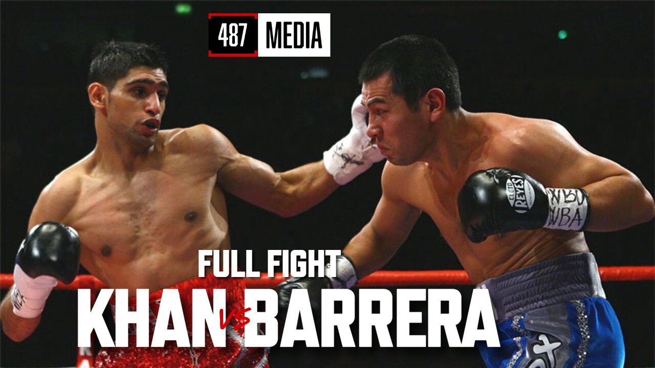 🥊 Amir Khan vs Marco Antonio Barrera - FULL FIGHT at The MEN Arena, Manchester 14/3/2009