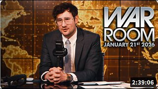 Wednesday War Room: Trump Confronts ‘New World Order’ at Davos, Tells Globalist WEF America Is Back! Says Prosecutions Coming Over Rigged 2020 Election!