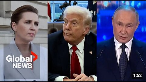 Putin Says Trump Serious about taking over greenland due to