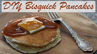 How to Make Pancakes from Homemade Bisquick Mix