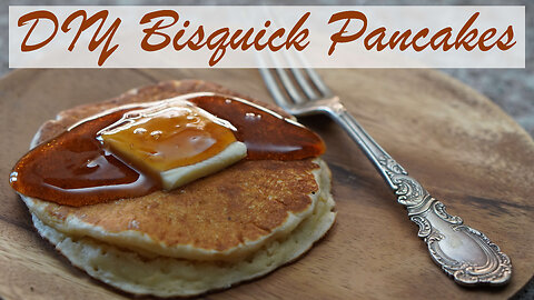 How to Make Pancakes from Homemade Bisquick Mix