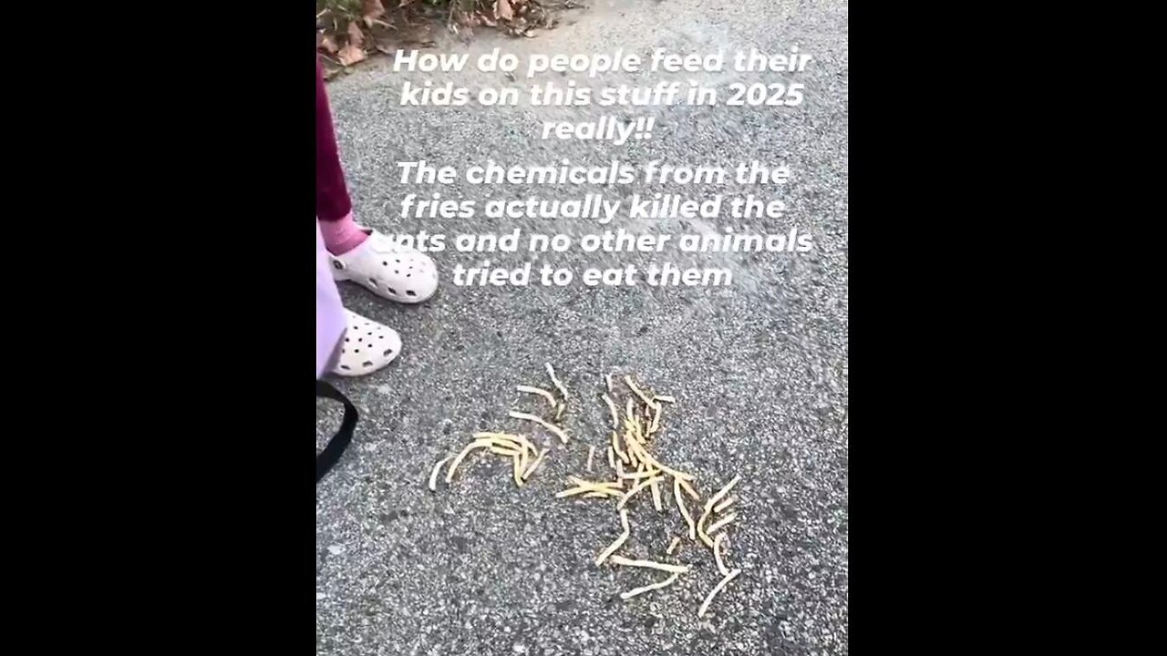 #WARNING! The ANTS Even Died After Eating McDonald's [Bill Gates] Fries!