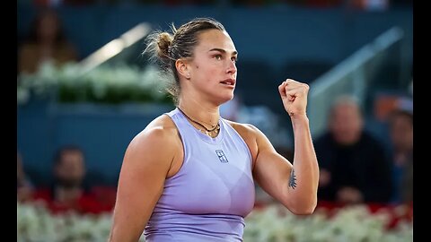 Top seed Sabalenka powers into Madrid final for fourth time