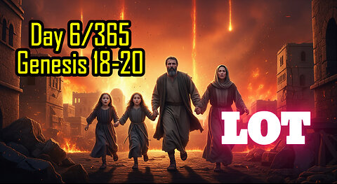 Day 6/365 - Genesis 17-20 | Sodom & Gomorrah | LOT | Abraham, Sarah & King Abimelech.