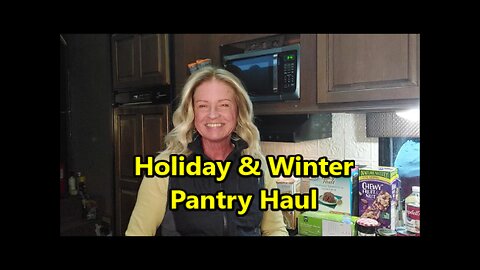 Stocking our Pantry with Holiday Sales | Winter Stock Up
