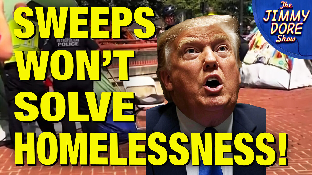 Trump’s Homeless Sweeps Will Do NOTHING To Solve The Problem! w/ Keith McHenry