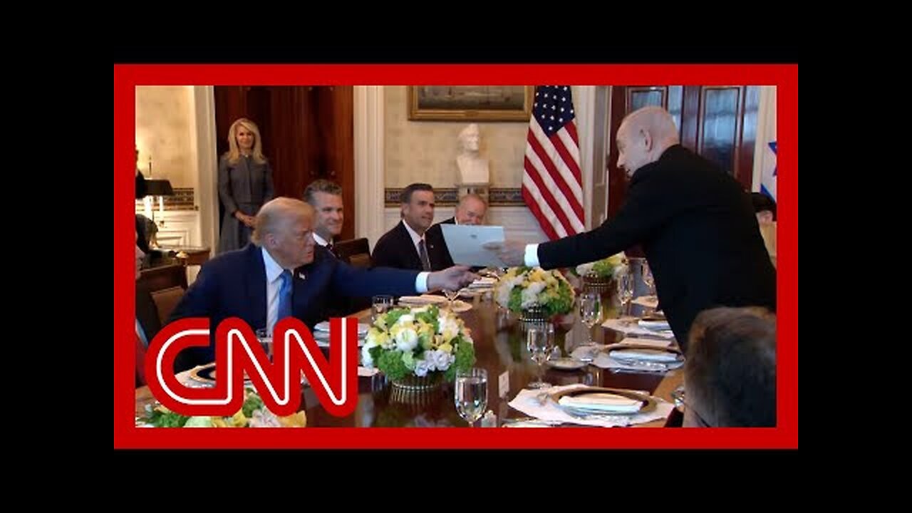 It's a great honor': Trump receives Nobel Peace Prize nomination from Netanyahu