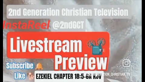 Livestream #biblestudy Preview Ezekiel #Ch 18:5-6a #KJV Lawful and Right #truth #faith #live
