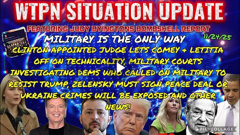 SHituation UPDate - 11/24/25 [MILITARY is the ONLY WAY!!]