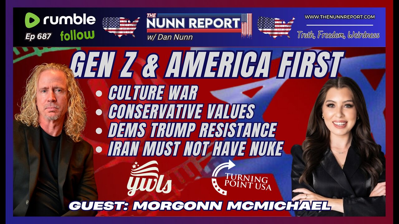 [Ep 687] Gen Z & America First w/ Guest Morgonn McMichael [TPUSA] | Israeli Strike on Iran Imminent?