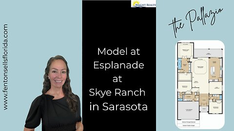 The Pallazio Model at Esplanade Skye Ranch in Sarasota Florida