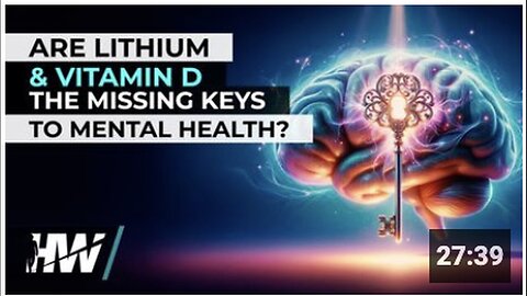 "Lithium and Vitamin D: The Unexplored Factors for Mental Health?"