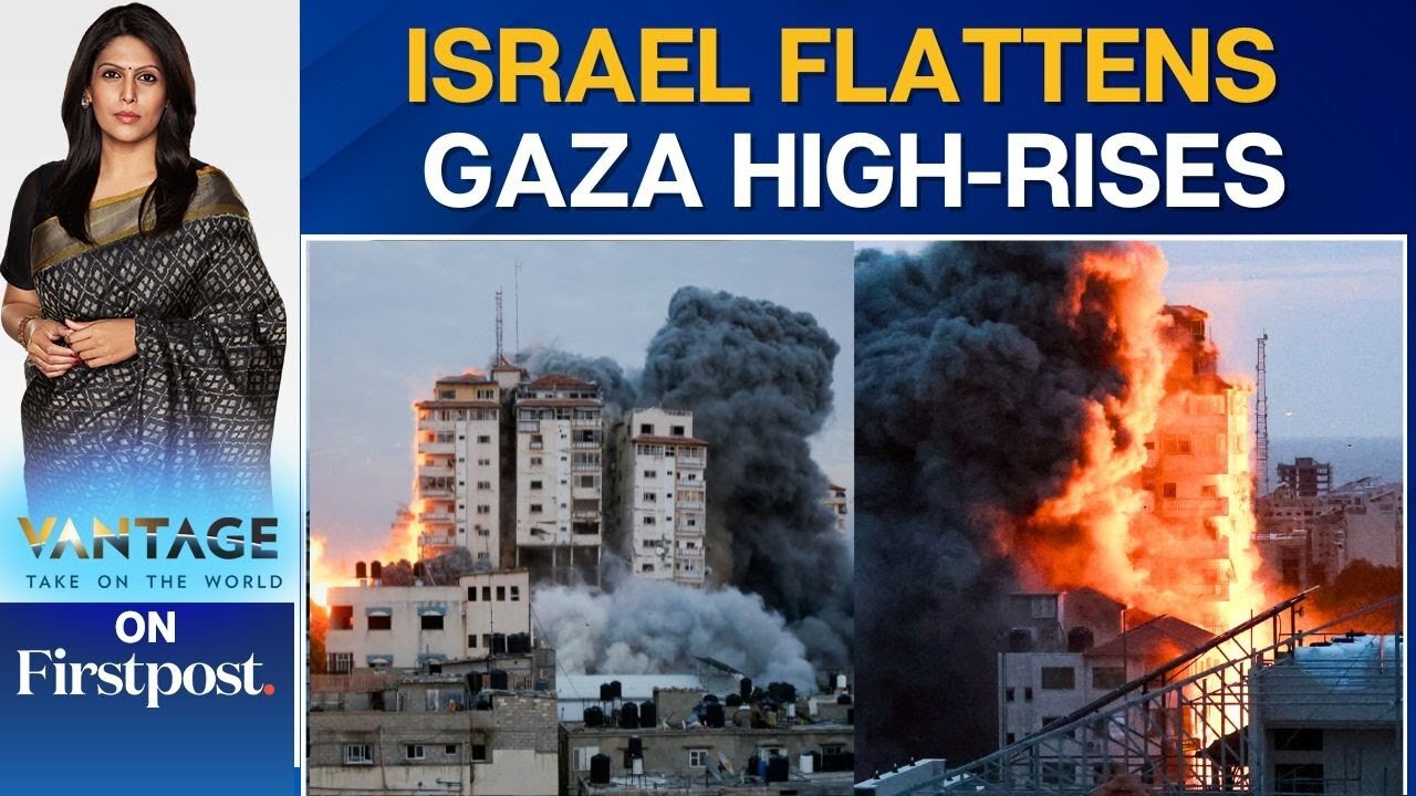 Israeli Army Destroys Multiple High-Rise Buildings in Gaza | Vantage with Palki Sharma