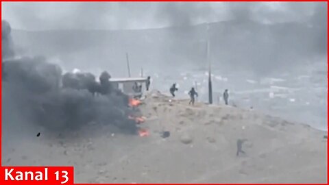 Several hurt as police in Peru clash with miners blocking Pan-American Highway in permit protest