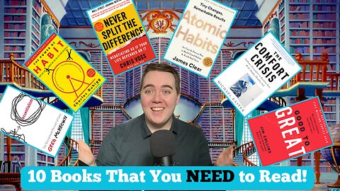 10 Books That Will Change Your Thinking!