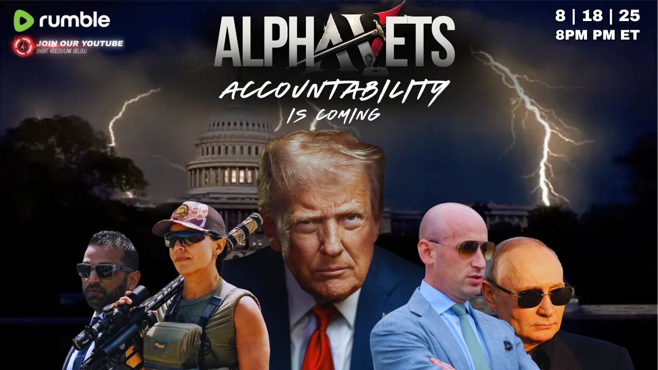 Accountability is Coming | 8.18 | 8 PM ET