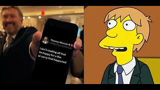 Thomas Massie DESTROYS Laura Loomer's Squeaky-Voiced Simpsons Cameraman In Epic Hallway Takedown!