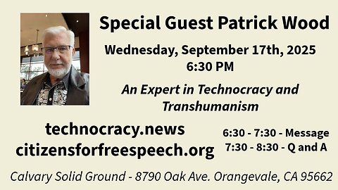 Patrick Wood - Special Guest