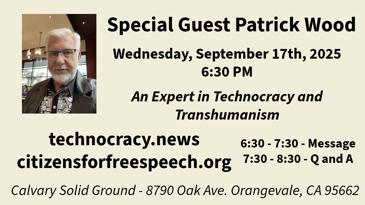 Patrick Wood - Special Guest