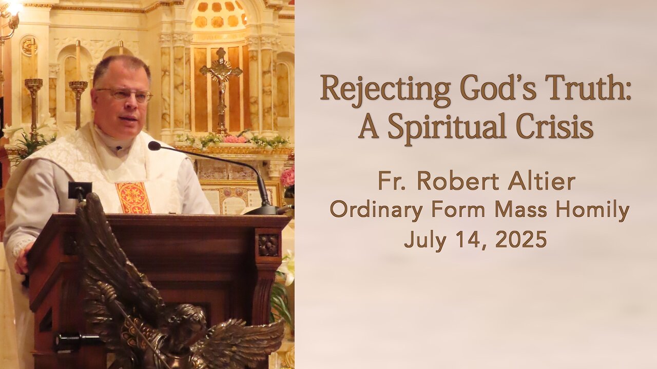 Rejecting God's Truth: A Spiritual Crisis