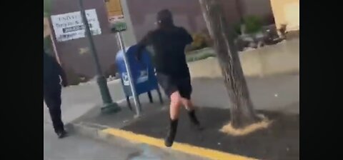 Progressives protest/harass elderly and others at Riley Gaines event in Seattle.